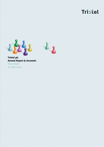 Thumbnail Tristel Annual Report fy2009