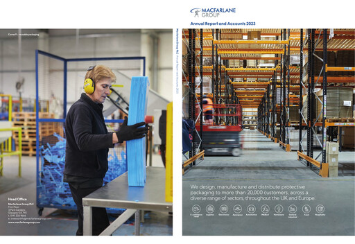 Thumbnail Macfarlane Group Annual Report 2023