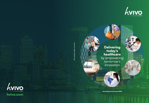 Thumbnail hVIVO Annual Report 2024