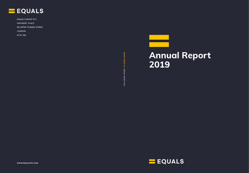 Miniature Equals Group Rapport annuel 2019