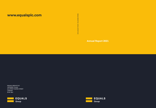 Miniature Equals Group Rapport annuel 2021