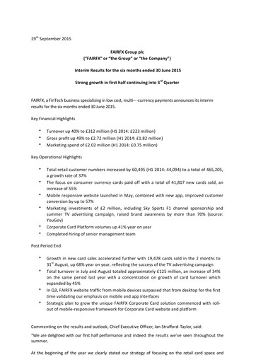 Vorschaubild Equals Group Halbjahresbericht 2015-h1