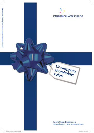 Vorschaubild IG Design Group Jahresbericht 2011