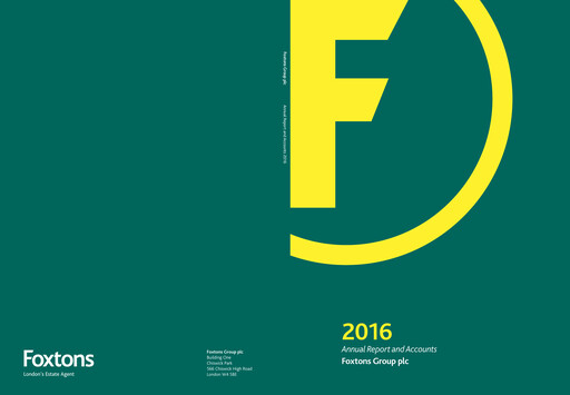 Thumbnail Foxtons Group Annual Report 2016