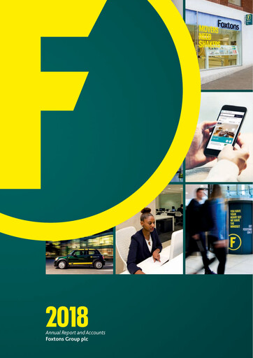 Thumbnail Foxtons Group Annual Report 2018