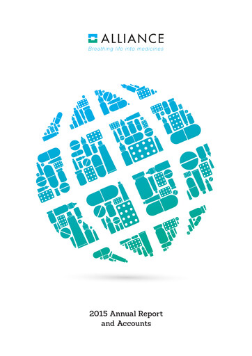 Vorschaubild Alliance Pharma Jahresbericht 2015