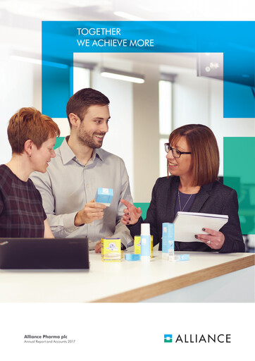 Vorschaubild Alliance Pharma Jahresbericht 2017