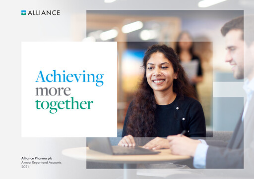 Vorschaubild Alliance Pharma Jahresbericht 2021
