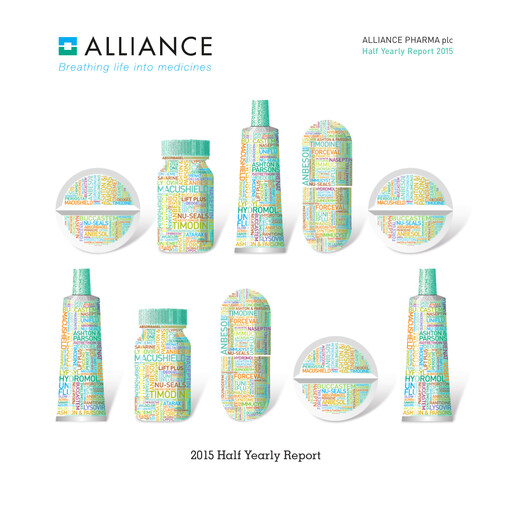 Miniature Alliance Pharma Rapport semestriel 2015-h1