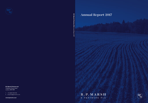 Miniature B.P. Marsh & Partners Rapport annuel 2017