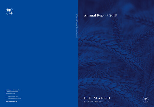 Miniature B.P. Marsh & Partners Rapport annuel 2018