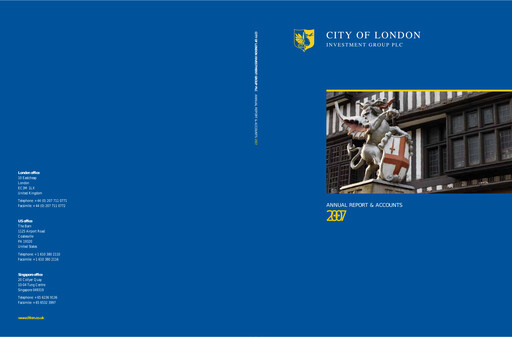 Thumbnail City of London Investment Group Plc Annual Report 2006-2007