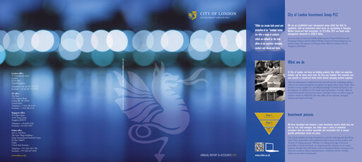 Thumbnail City of London Investment Group Plc Annual Report 2010-2011