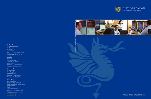 Thumbnail City of London Investment Group Plc Annual Report 2012-2013