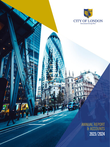 Thumbnail City of London Investment Group Plc Annual Report 2023-2024