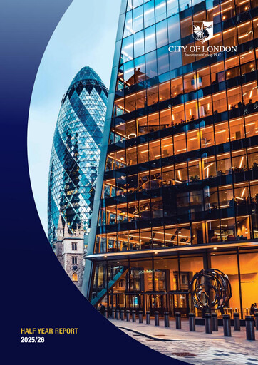 Thumbnail City of London Investment Group Plc Half-year Report 2025-2026-h1