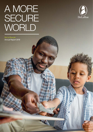 Thumbnail De La Rue Annual Report 2018