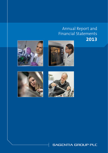 Thumbnail Science Group Annual Report 2013