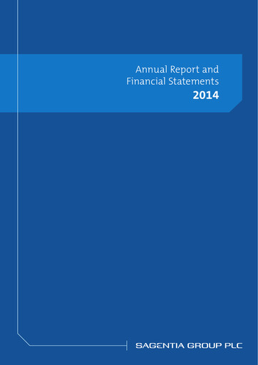 Thumbnail Science Group Annual Report 2014