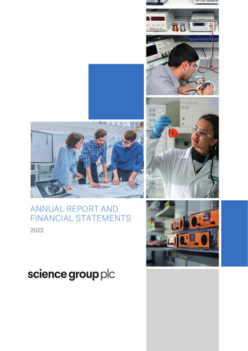 Thumbnail Science Group Annual Report 2022