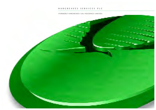 Miniature Hargreaves Services Rapport annuel 2006