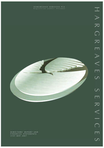 Miniature Hargreaves Services Rapport annuel 2007