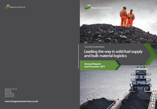 Miniature Hargreaves Services Rapport annuel 2011