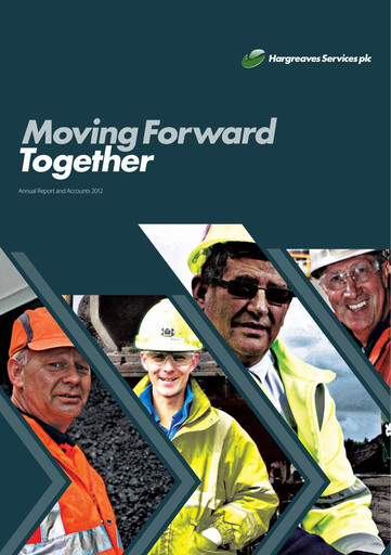 Miniature Hargreaves Services Rapport annuel 2012