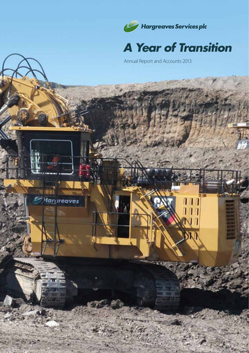 Miniature Hargreaves Services Rapport annuel 2013