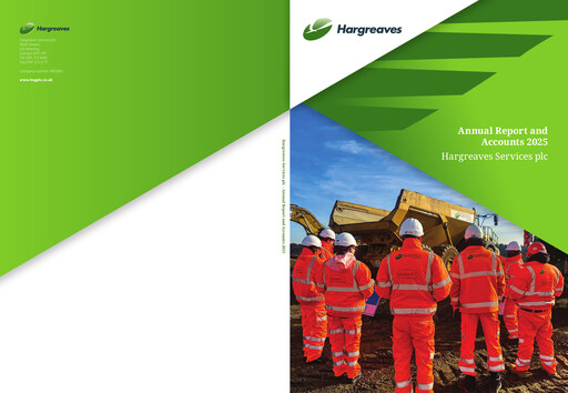 Thumbnail Hargreaves Services Annual Report 2025