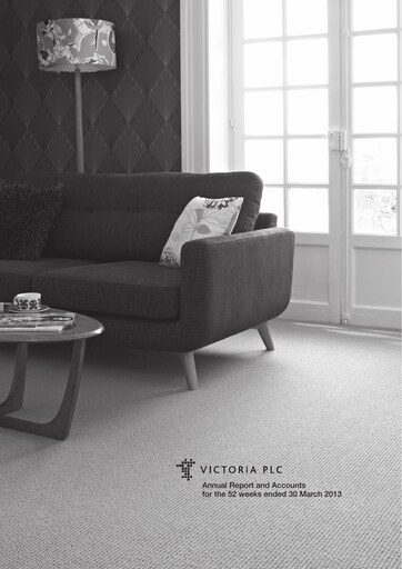 Thumbnail Victoria PLC Annual Report 2013