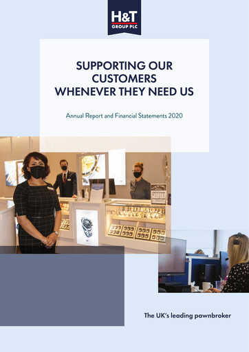 Miniature H&T Group plc Rapport annuel 2020
