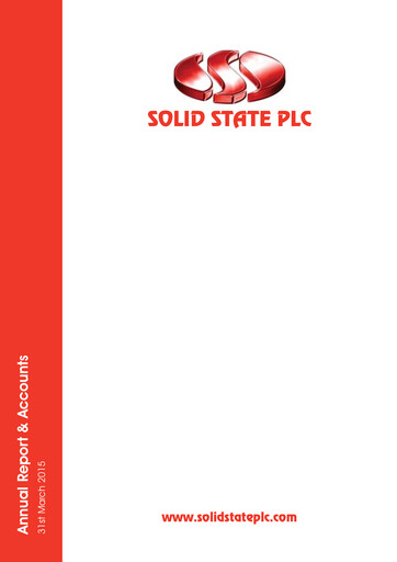 Thumbnail Solid State Group Annual Report 2015