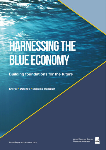 Miniature James Fisher and Sons Rapport annuel 2023