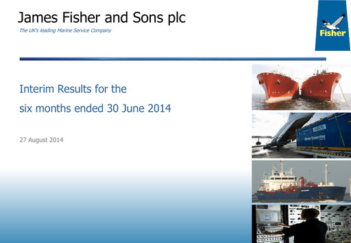Thumbnail James Fisher and Sons Half-year Report 2014-h1