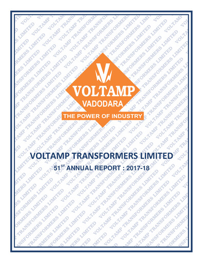 Thumbnail Voltamp Transformers
 Annual Report 2017-2018
