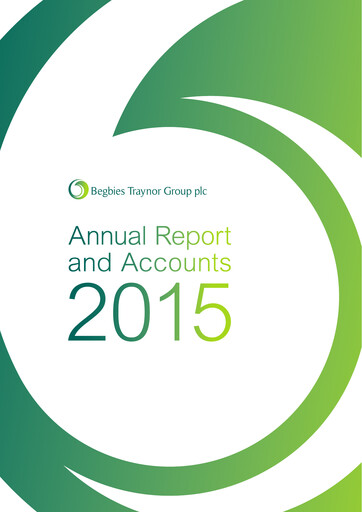 Thumbnail Begbies Traynor Group Annual Report 2015