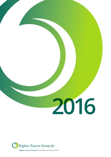 Thumbnail Begbies Traynor Group Annual Report 2016