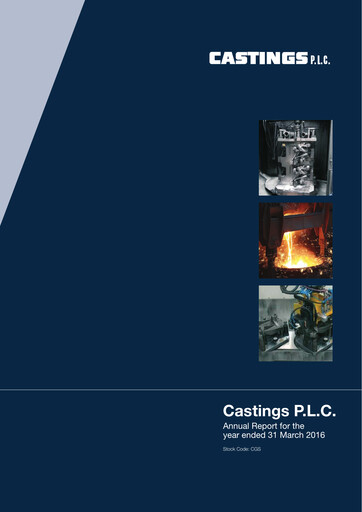 Thumbnail Castings P.L.C. Annual Report 2016