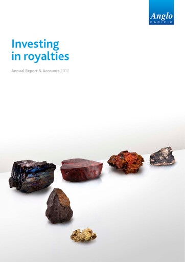 Thumbnail Ecora Resources Annual Report 2012