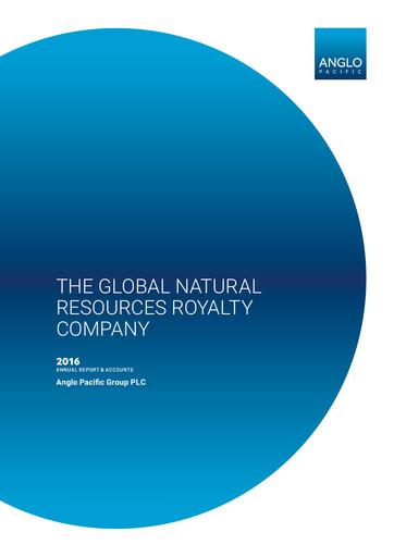 Thumbnail Ecora Resources Annual Report 2016