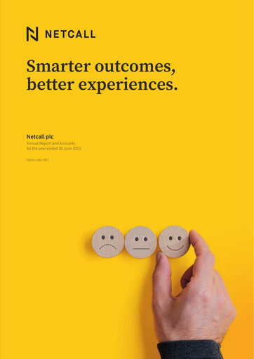 Thumbnail Netcall Annual Report fy2023