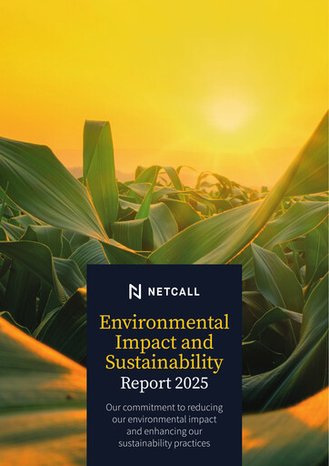 Thumbnail Netcall Sustainability Report 2025
