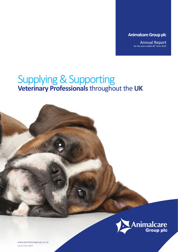 Thumbnail Animalcare Group Annual Report 2015