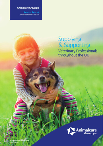 Thumbnail Animalcare Group Annual Report 2016