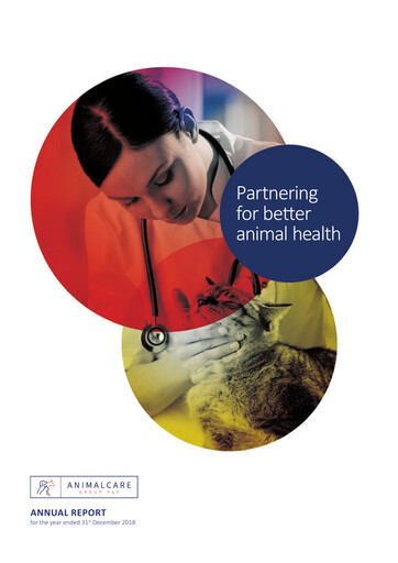 Thumbnail Animalcare Group Annual Report 2018