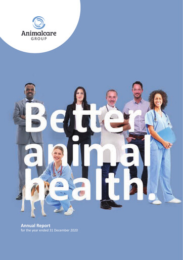 Thumbnail Animalcare Group Annual Report 2020