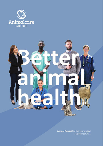Thumbnail Animalcare Group Annual Report 2021