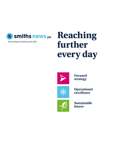 Thumbnail Smiths News Annual Report 2021