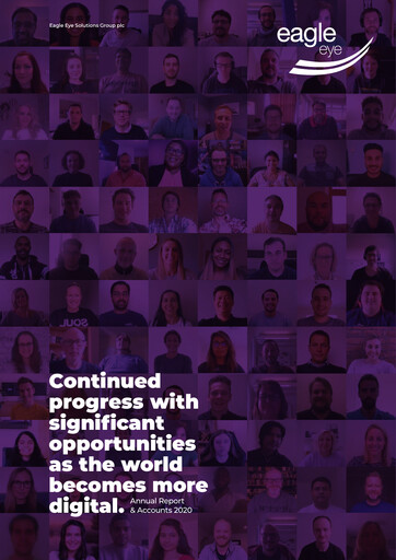 Thumbnail Eagle Eye Solutions Group Annual Report 2020